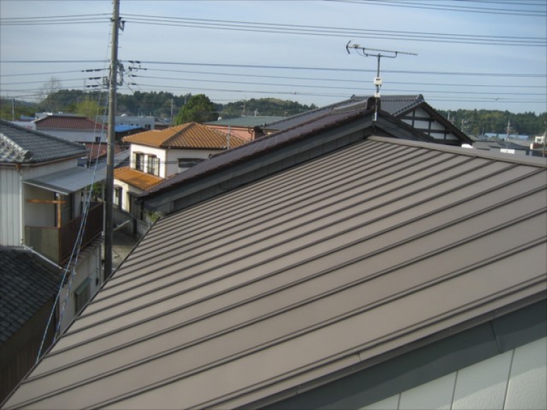 施工前屋根の様子